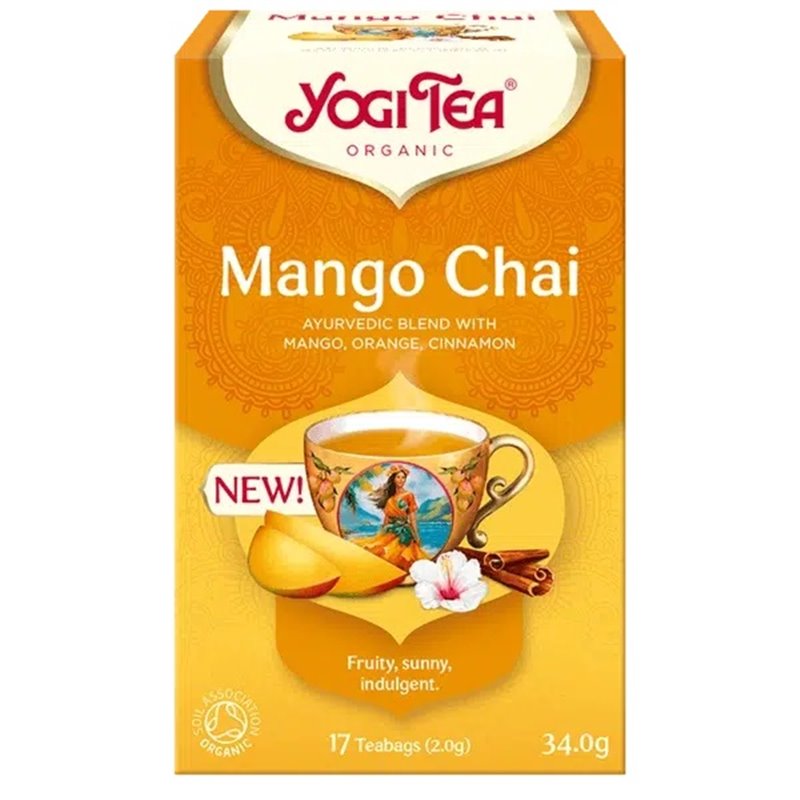 Bio Mango Chai Yogi Tea 17 x 2 g