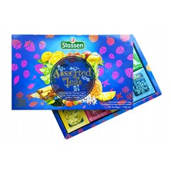 Černý a zelený čaj - Stassen Assorted Blue Pack 80 sáčků