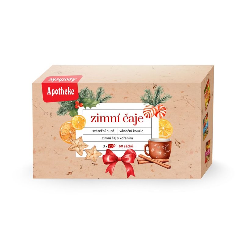 Apotheke kolekce zimních čajů 3x20x2g Apotheke kolekce zimních čajů 3x20x2g