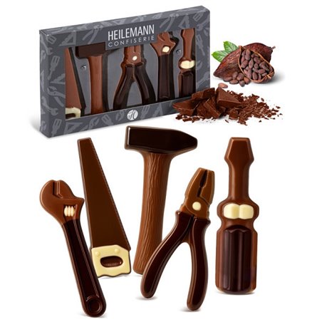 Dárková čokoládová sada - Nářadí Heilemann 100 g