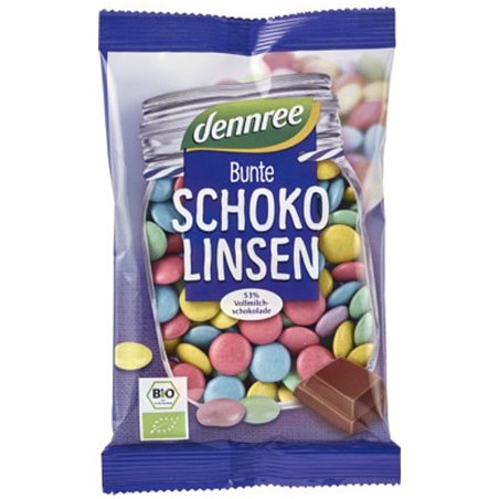 BIO Čokoládové čočky 100 g