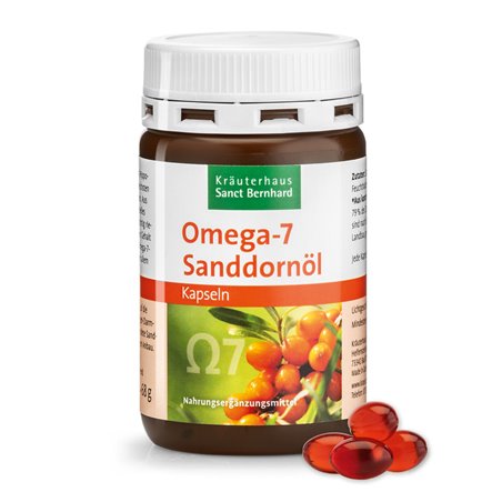 Omega 7 Rakytníkový olej 100 kapslí