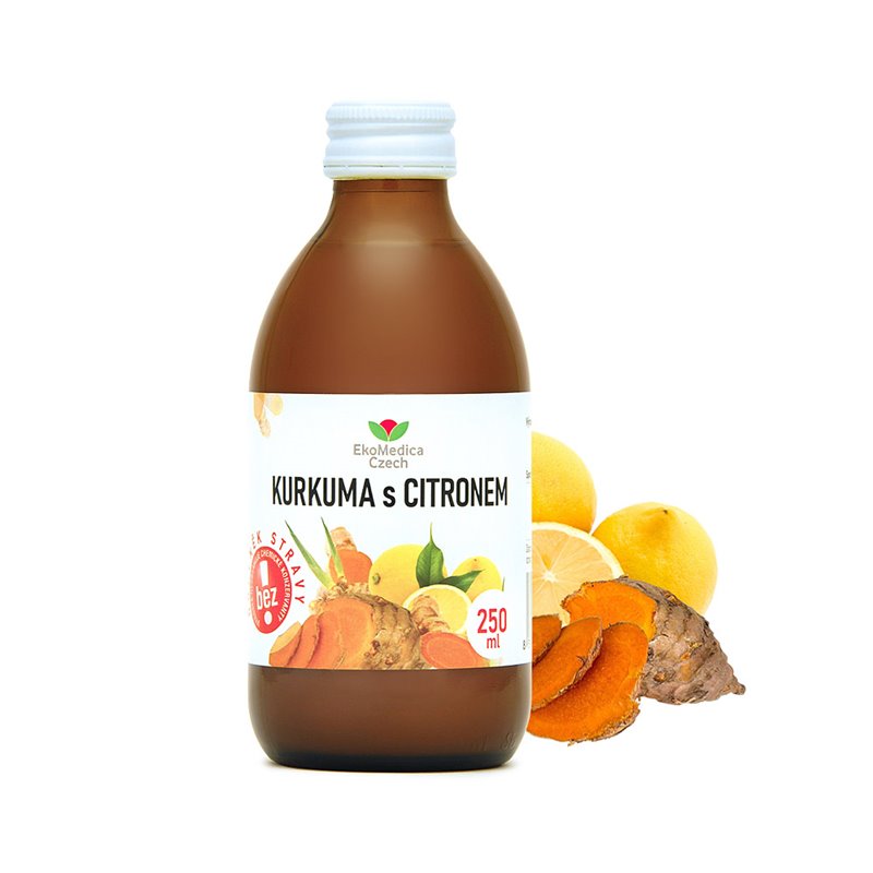 Kurkuma s citronem 250 ml Kurkuma s citronem 250 ml