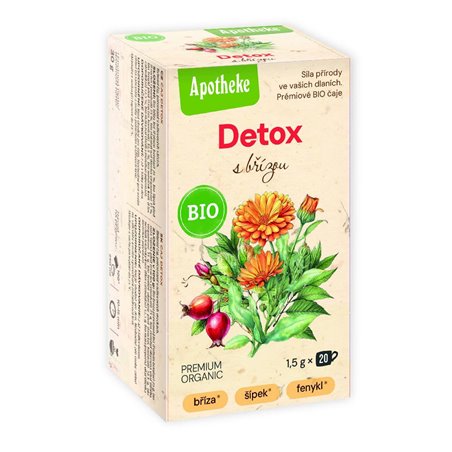 BIO čaj Detox s břízou 20x1,5g