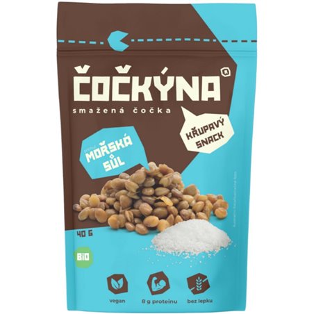 BIO Křupavá čočka Mořská sůl 40 g