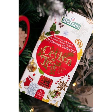 Černý čaj - Stassen Christmas Collection 25 x 2 g