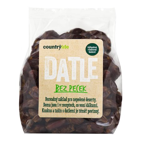 Datle sušené bez pecek 500 g