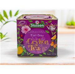 Černý čaj - Stassen Earl Grey Black Tea plech 100 g