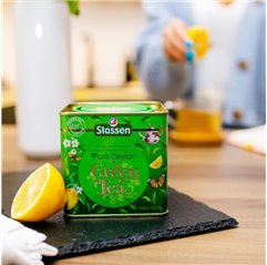 Zelený čaj - Stassen Green Tea plech 100 g