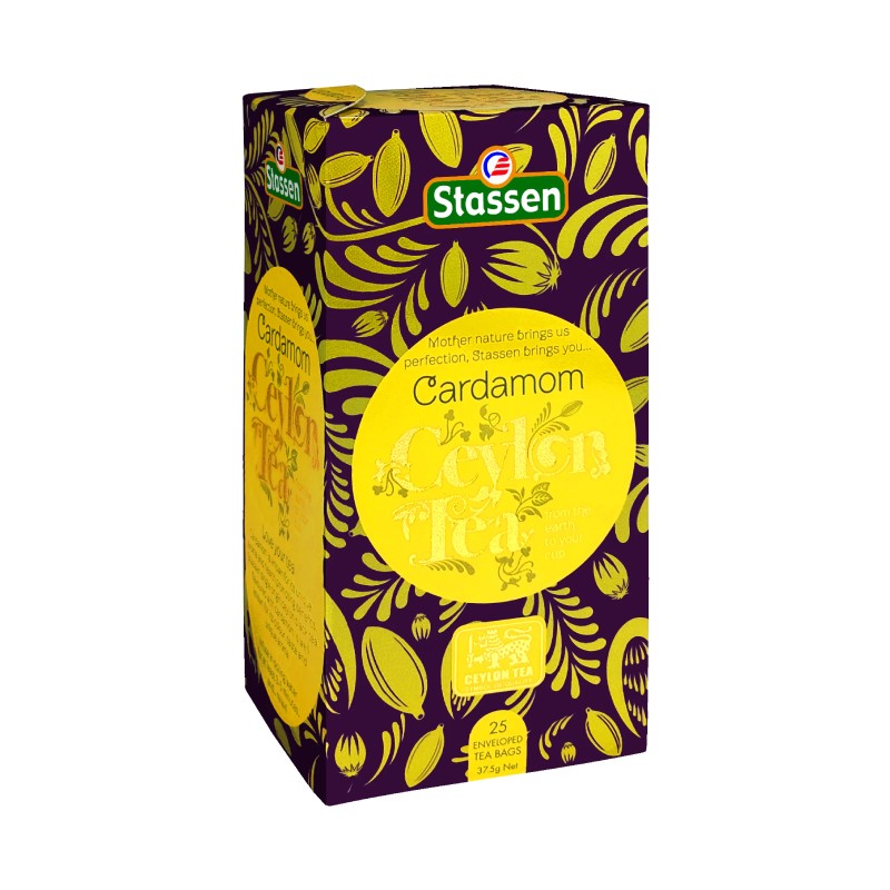 Černý čaj - Stassen Cardamom Black Tea 25 x 1,5 g Černý čaj - Stassen Cardamom Black Tea 25 x 1,5 g