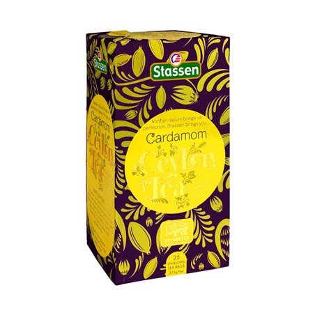 Černý čaj - Stassen Cardamom Black Tea 25 x 1,5 g