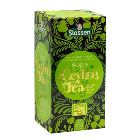 Černý čaj - Stassen Apple Tea 25 x 1,5 g