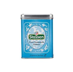 Bylinný čaj - Stassen Pure Chamomile Flowers plech 50 g ( 25 x 2 g )