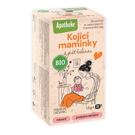 BIO Kojící maminky s jestřabinou čaj 20x1,5g