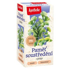 Paměť a soustředění čaj 20x1,5g