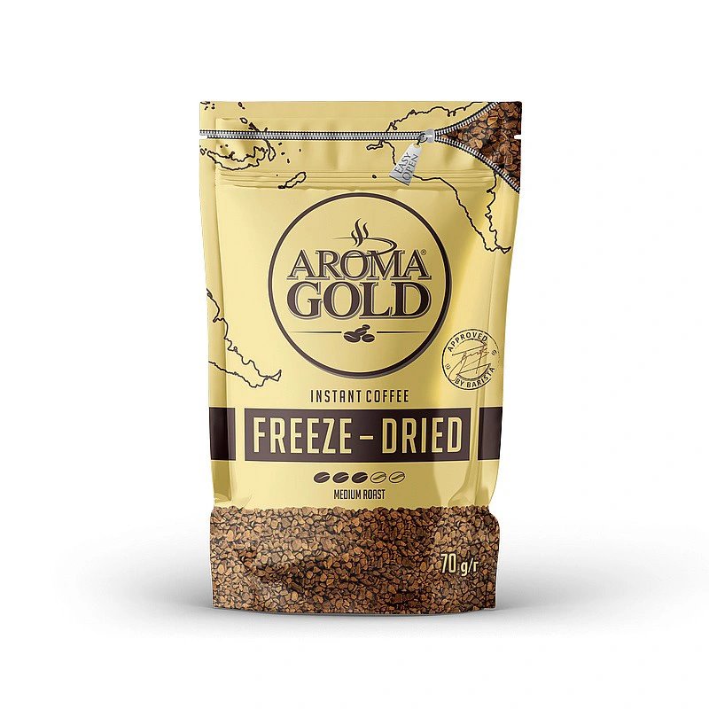 Káva Aroma Gold instant 70 g Káva Aroma Gold instant 70 g