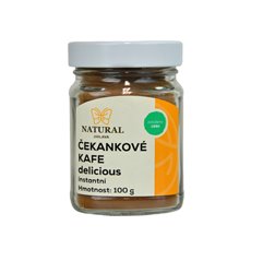 Čekankové kafe DELICIOUS instantní se sladem - Natural 100 g