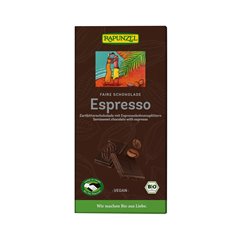 Bio hořká čokoláda Espresso RAPUNZEL 80 g