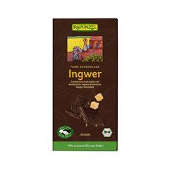 Bio hořká čokoláda se zázvorem RAPUNZEL 80 g