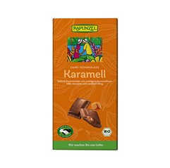 BIO mléčná čokoláda KARAMEL RAPUNZEL 100 g