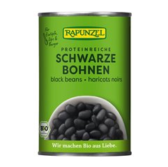 Bio černé fazole sterilované RAPUNZEL 400 g