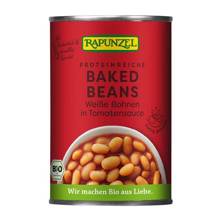Bio pečené fazole RAPUNZEL 400 g