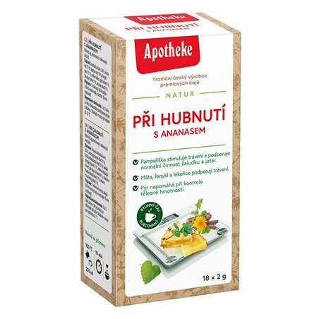 Čaj při Hubnutí s ananasem 18 x 2 g