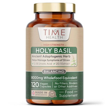 Bazalka posvátná - Tulsi - 2,5% Kyselina ursolová - 120 kapslí