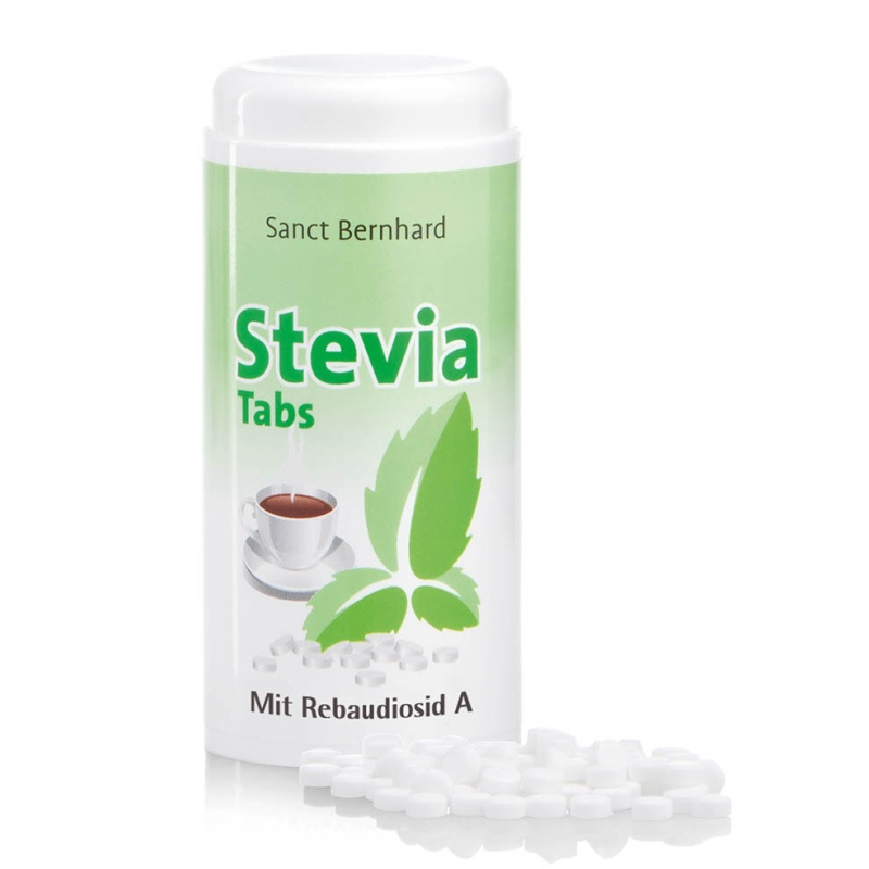 Stevia sladidlo Rebaudiosid A v praktickém dávkovači 600 tablet