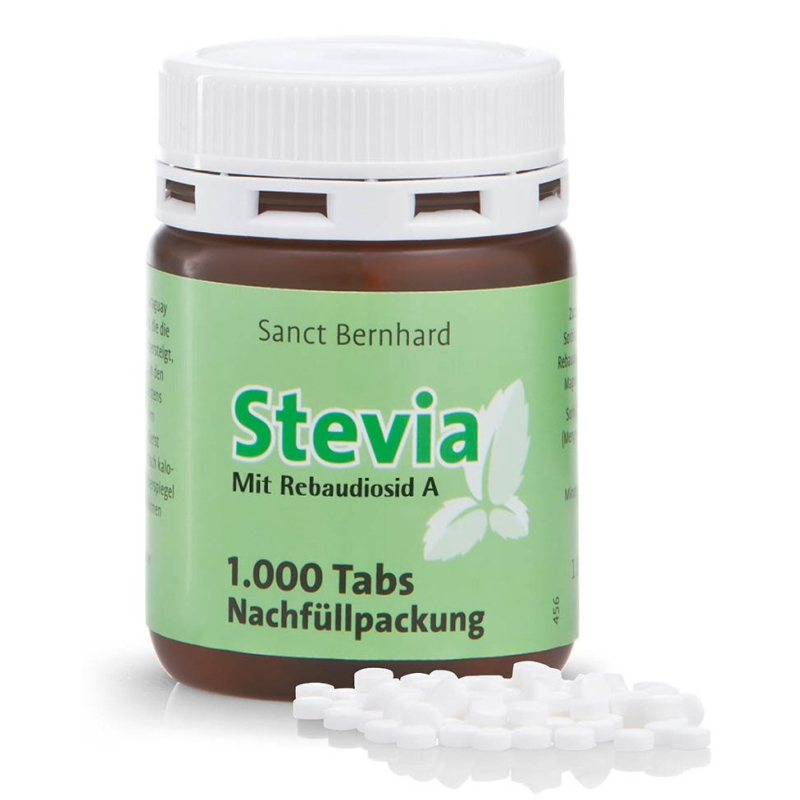 Stevia sladidlo Rebaudiosid A 1000 tablet