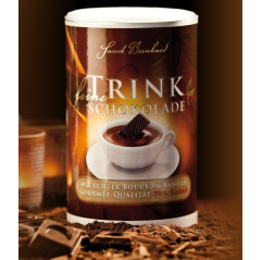 Horká čokoláda, vanilka 70% kakaa 400 g - takto vypadal obal před několika lety