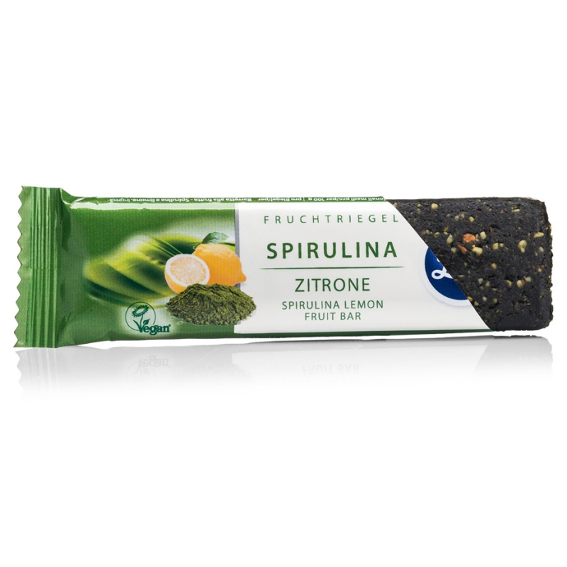 BIO ovocná tyčinka Spirulina - Citrón 40 g