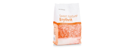 
Erythrit (Erythritol) je sladidlo přírodního původu, bez kalorií s glykemickým indexem "0" a je velmi podobný cukru se sladivostí 70-80% jako běžný cukr.


Erythritol je vhodný pro diabetiky, pro osoby s nadváhou při redukčních dietách nebo pro ty, kteří chtějí sladit zdravěji.

