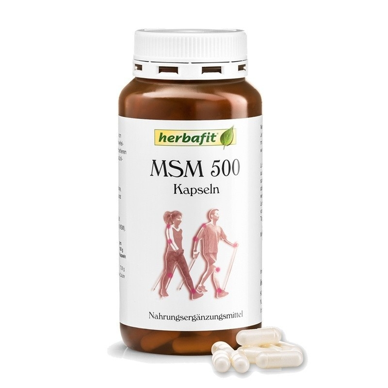 MSM 500 mg 250 kapslí