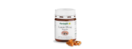 
Doplněk stravy s Luteinem, Zeaxantinem a Riboflavinem (vitamín B2) pro zdravý, normální zrak.


Každá kapsle obsahuje: 20 mg luteinu, 1 mg Zeaxanthinu a 4,2 mg vitamínu B2.


Obsah balení vydrží 3 měsíce.
