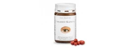 
Vaše oči jsou denně vystaveny mnoha podnětům, které zatěžují zrak. Vyvážený příjem živin, jsou pro vaše oči důležité a nezbytné.


S luteinem, zeaxanthinem a borůvkovým extraktem.



Každá kapsle obsahuje: 12 mg luteinu, 2 mg beta-karotenu, 0,6 mg zeaxanthinu, 100 mg borůvkového extraktu, 10 mg vitamínu E, 2,8 mg vitamínu B2, 4 mg zinku, 409,5 µg vitamínu A a 20 µg selenu.
