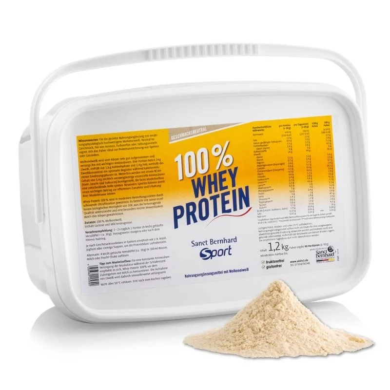 Whey-Protein Syrovátkový protein 100% 1200 g čistý syrovátkový protei vysoké kvality!