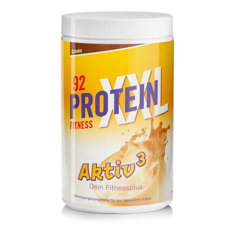 Aktiv3 Protein XXL 92 čokoláda 450 g - Minimální trvanlivost do 19.10.2022