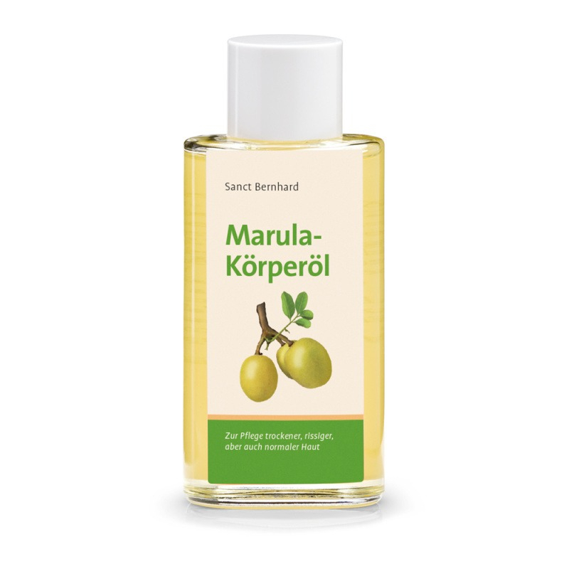 100% Marulový tělový olej 100 ml pro péči o suchou až popraskanou pokožku. Marulový olej zvlhčuje a chrání.