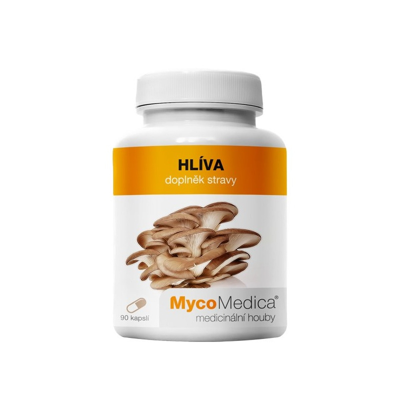 Mycomedica Hlíva 500 mg 90 kapslí - výrazně posiluje imunitu