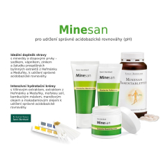 Minesan Alkalický krém na nohy 100 ml - s bylinnými extrakty a přírodními oleji pro správnou acidobazickou rovnováhu