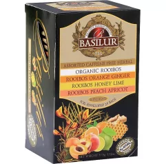 BASILUR Rooibos Assorted 25x1,5g - výběrové čaje rooibos - čaje Basilur
