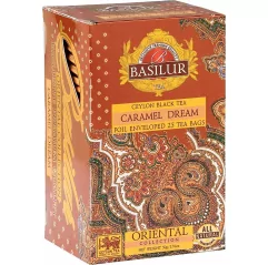 BASILUR Orient Caramel Dream přebal 25x2g - čerý čaj s karamelem - čajová řada Orient