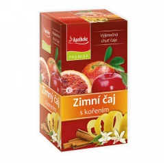 Apotheke PREMIER Zimní čaj s kořením 20x2g - Kořeněný ovocný čaj pro příjemné zahřátí během zimních dní a večerů. 
Apotheke.