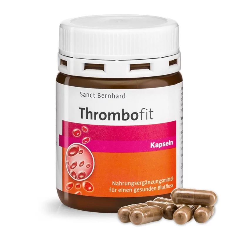 Thrombofit 60 kapslí - pro podporu správného prokrvení s rajčatovým extraktem WSTC II - agregace krevních destiček