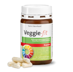 Veggie-fit 90 kapslí - Doplněk stravy Veggie-fit s vitamíny a minerály k doplnění vegetariánské, veganské stravy.