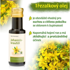 Třezalkový olej 100 ml - krásné žluté kvítky, které jsou protizánětlivé, poradí si i se suchou pokožkou