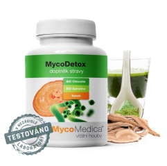 Mycomedica MycoDetox 420mg 120 kapslí - detoxikuje a podporuje imunitu