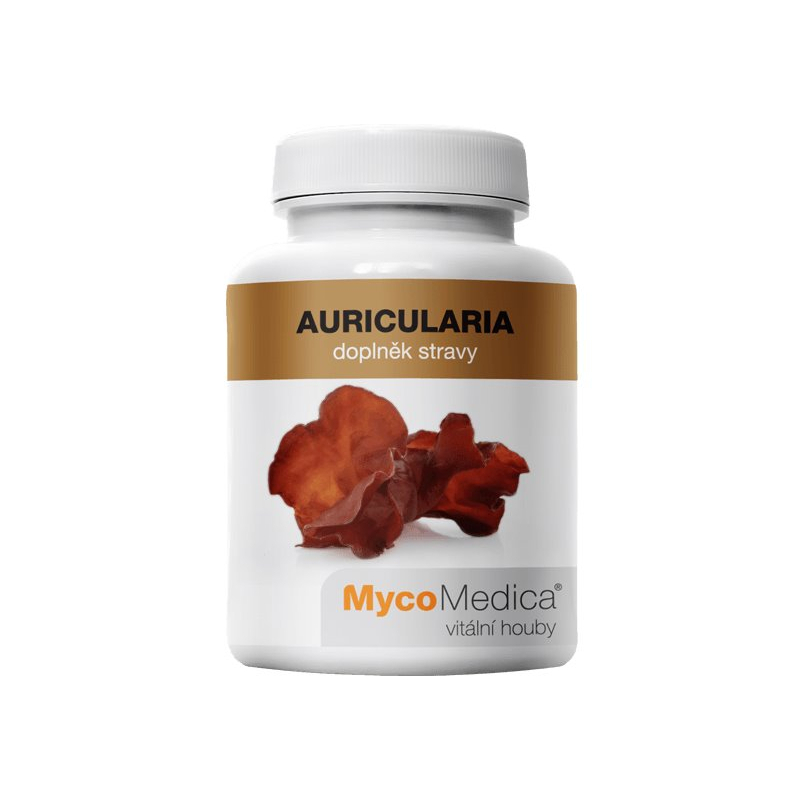 Auricularia - ucho Jidášovo 500 mg 90 kapslí