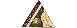 

Hořká čokoláda s mandlemi. Obsah kakaové sušiny v čokoládě nejméně 60%.



Belgická čokoláda v zajímavém tvaru - trojúhelníku.


Vyrobeno v České republice.
